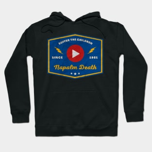 Napalm Death // Play Button Hoodie